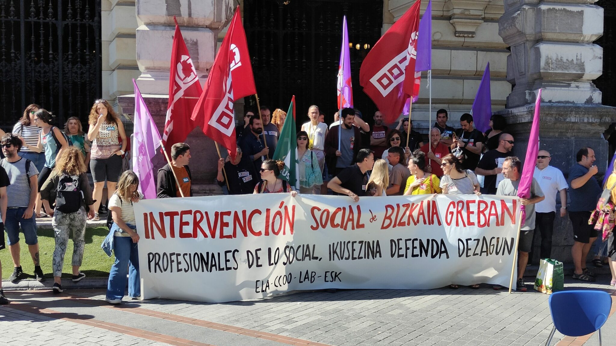 Trabajadoras Del Sector De Intervenci N Social De Bizkaia Ir N A Huelga