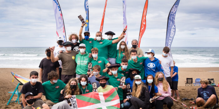 Dominio absoluto de Euskadi en kayaksurf