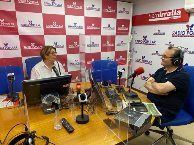 Inés Sabanés en Radio Popular de Bilbao