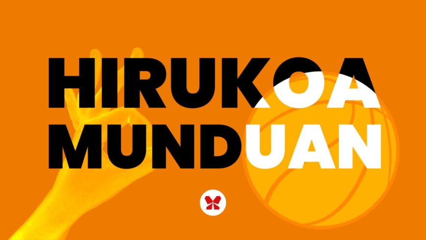 Los martes, sigue ‘Hirukoa Munduan’ en nuestro canal de Twitch