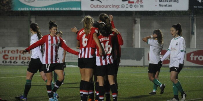El Athletic femenino debuta en copa con victoria contundente ante el Racing