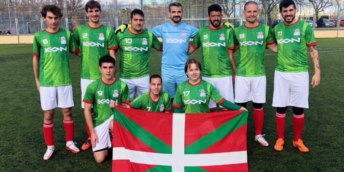 La Euskal Selekzioa de Fútbol PC-DCA se estrena con dos victorias