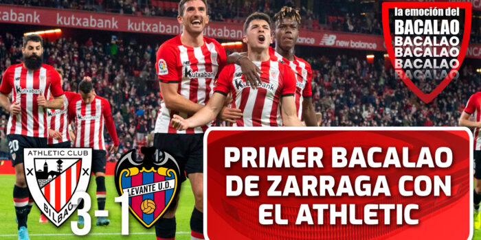 ⚽ Primer bacalao de Zarraga | Athletic Club 3-1 Levante UD