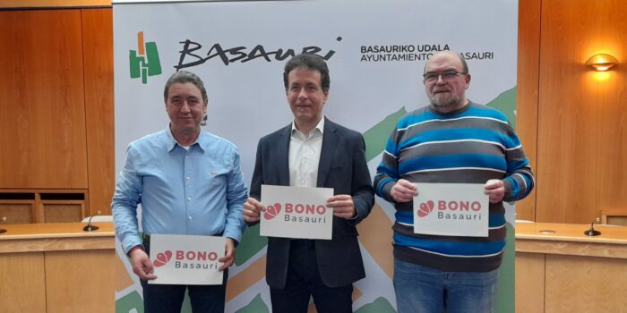 BonoBasauri llegará el lunes para apoyar al comercio y hostelería local
