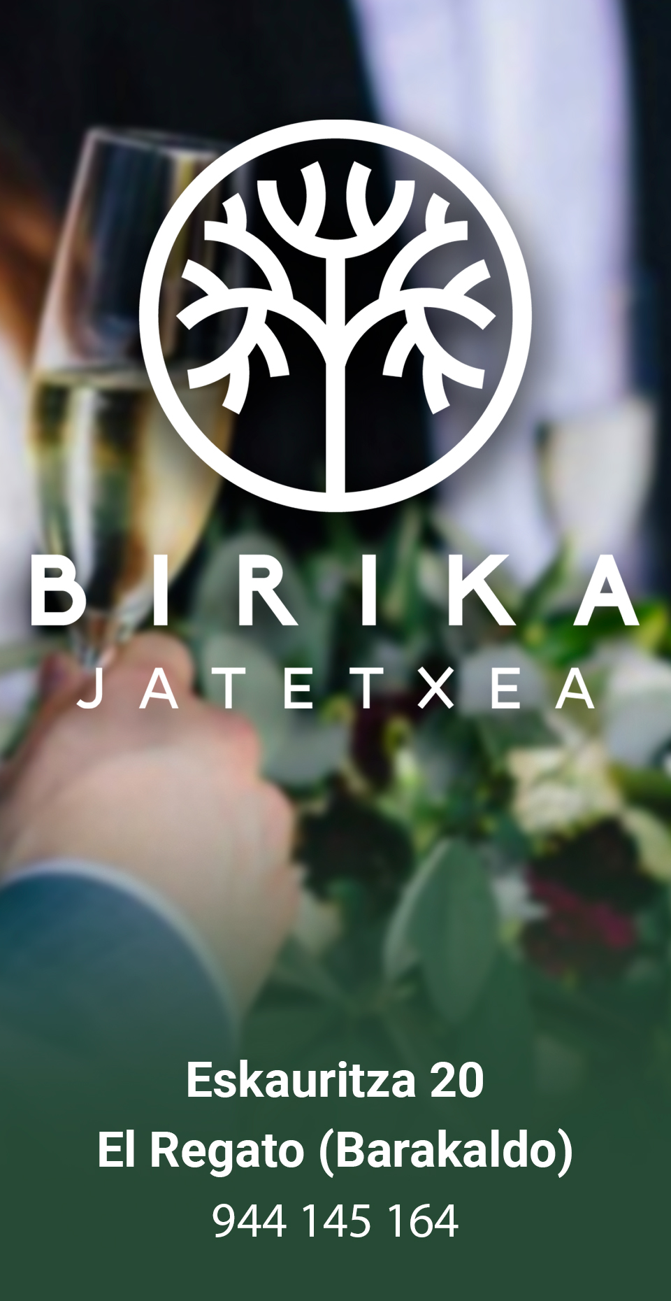 Banner de Birika Jatetxea en Bilbao