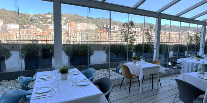 La Terraza de Luisa, el legado de fusión de gastronomía y luz junto al Guggenheim