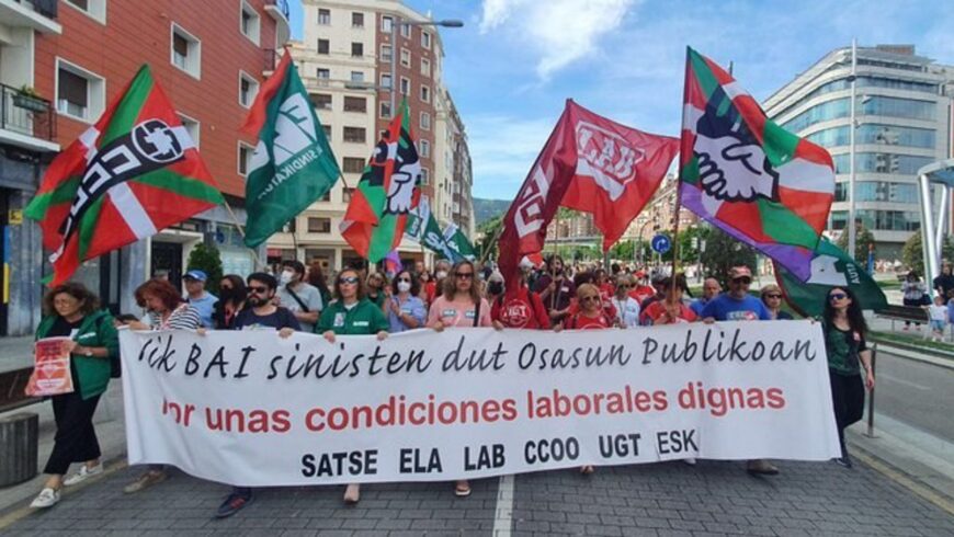 ELA impulsará huelgas y movilizaciones de toda Osakidetza