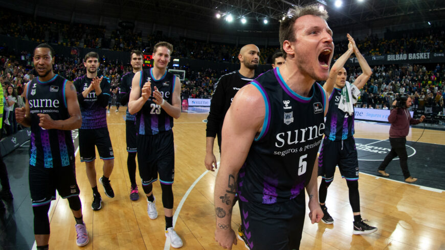 El Surne Bilbao Basket terminará la temporada con opciones de playoff