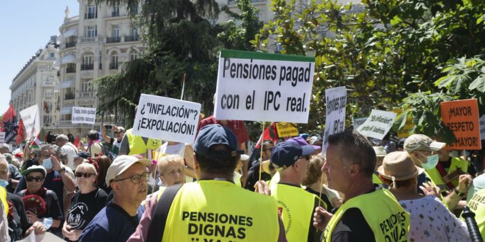 Pensionistas vascos: «Sin presionar en las calles no podremos contener la pérdida de poder adquisitivo»