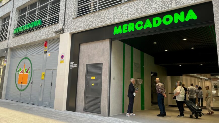 Mercadona abre un nuevo supermercado eficiente en Deusto