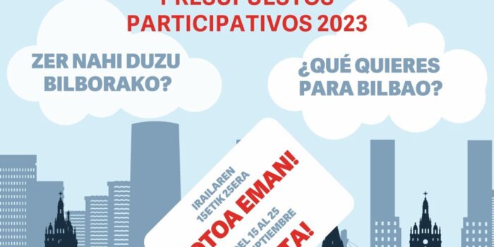 Te mostramos cómo participar en los presupuestos: Bilbao abre el plazo de votación