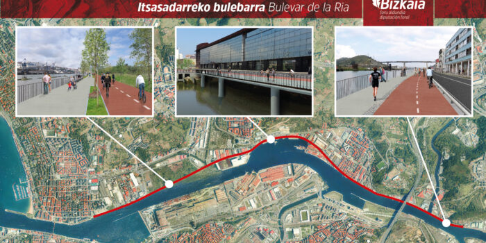 La transformación de la Ría de Bilbao: «Un espacio para el disfrute y la movilidad sostenible»