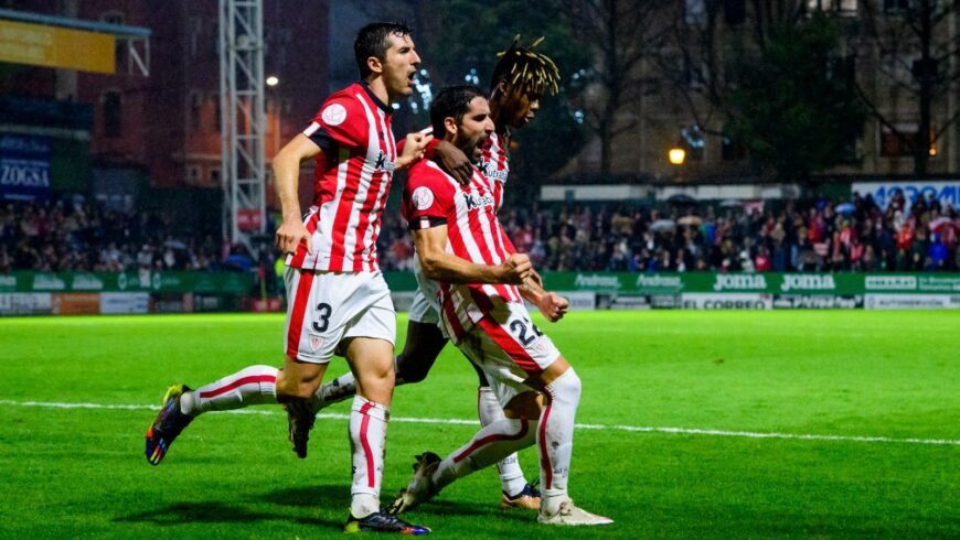 ⚽ El bacalao de Raúl García que da el pase por la mínima | Sestao River 0-1 Athletic Club