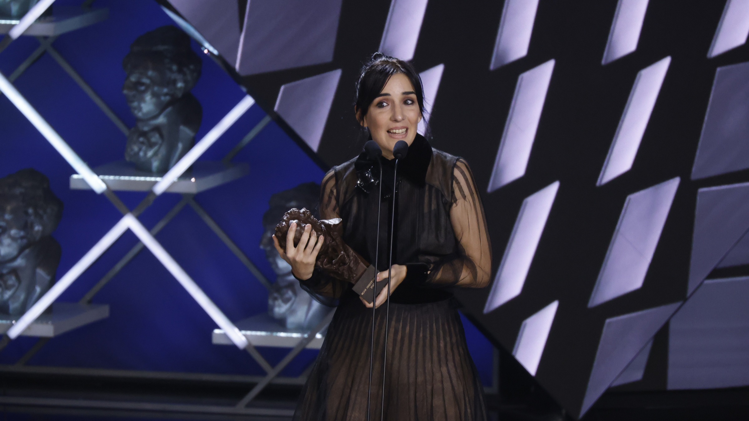 Alauda Ruiz de Azúa, horas antes de recibir el Goya: 