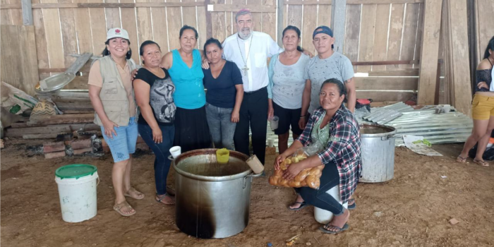 Irati Amezaga, experiencia de voluntariado internacional de Cáritas en Yurimaguas, Amazonía peruana