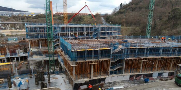La actividad en la construcción en Euskadi creció un 11,1% en 2022