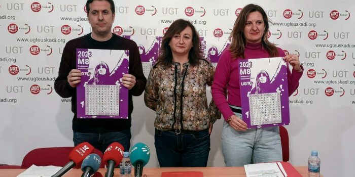 UGT Euskadi sobre la brecha de género: «Aunque hayamos mejorado, queda mucho por hacer»