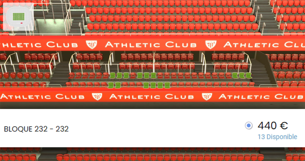 Entradas Athletic Club de Bilbao, Comprar entradas