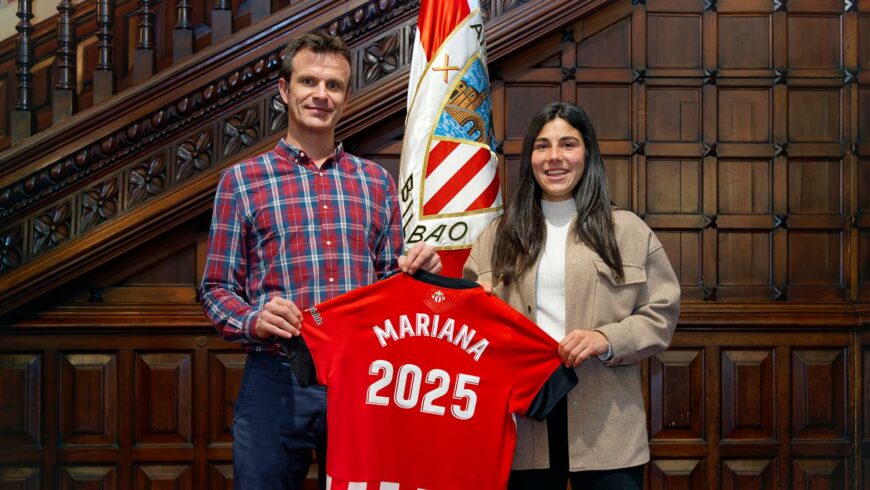 El Athletic renueva a Mariana Cerro hasta 2025