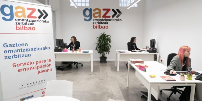 GAZ – Bilbao ofrece información y ayuda a la emancipación de los jóvenes