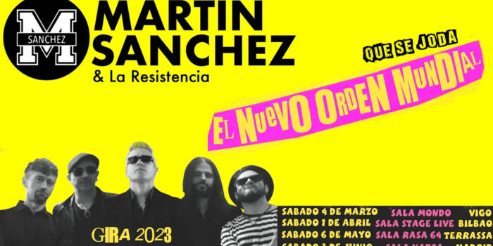 Martin Sánchez: «Me acaban de cancelar un concierto por decir lo que pienso»