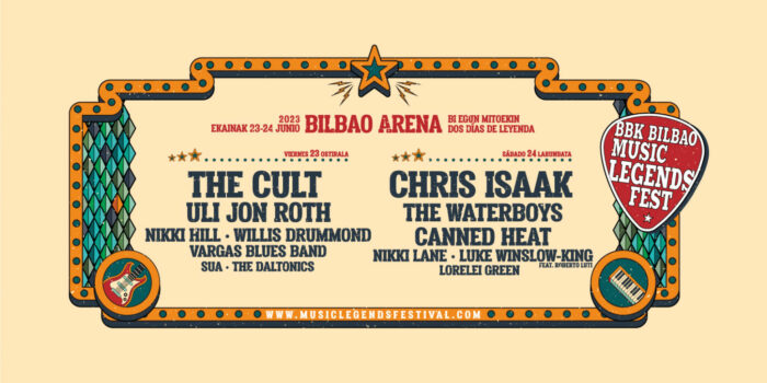 BBK Bilbao Music Legends Fest anuncia los horarios de los conciertos de su edición 2023