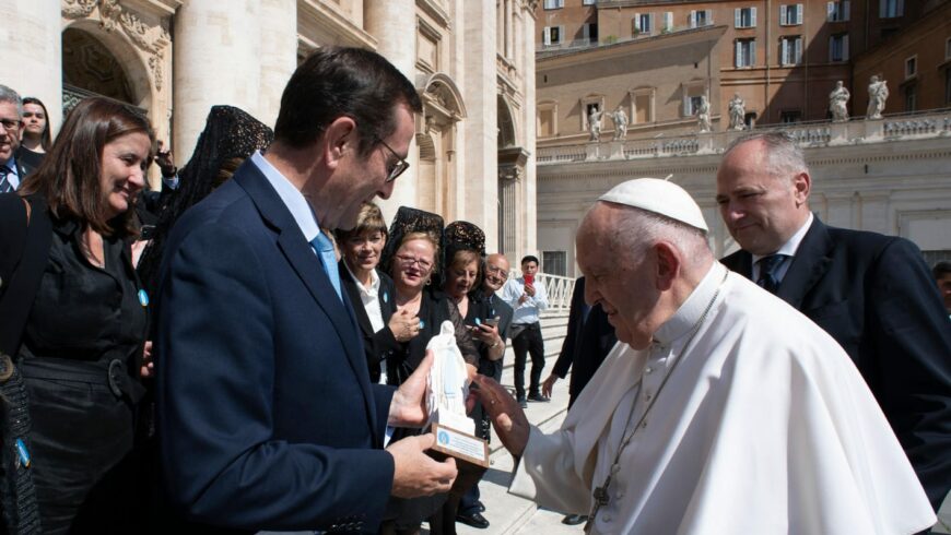 El Papa recibe a las Hospitalidades de Lourdes