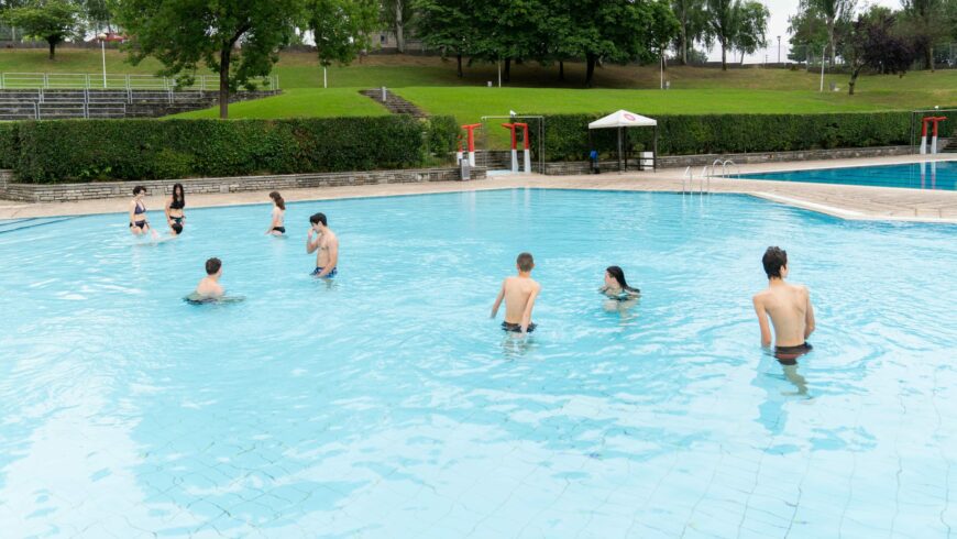 Las piscinas exteriores de Bilbao Kirolak abrirán este sábado
