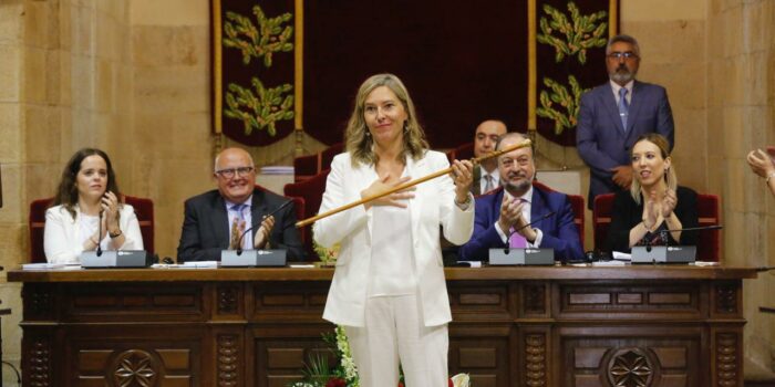 Ana Otadui elegida presidenta de las Juntas de Bizkaia por tercer mandato