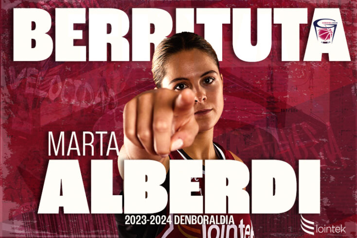 La canterana Marta Alberdi cumplirá su cuarta temporada en el Lointek Gernika Bizkaia