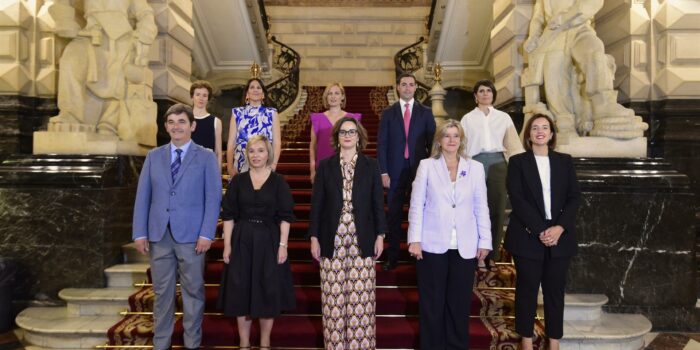 Los nuevos diputados de Bizkaia celebran el primer consejo de gobierno
