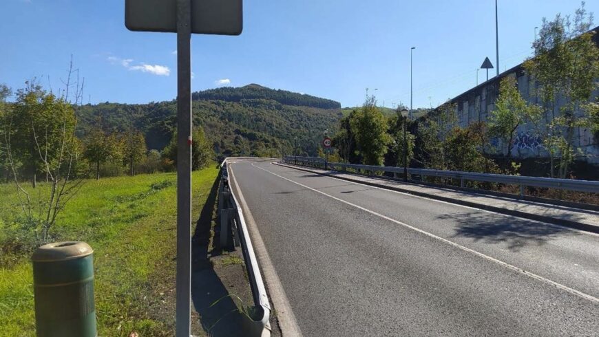 El Ayuntamiento de Bilbao inicia la construcción de un camino peatonal  que conectará La Peña y Buia
