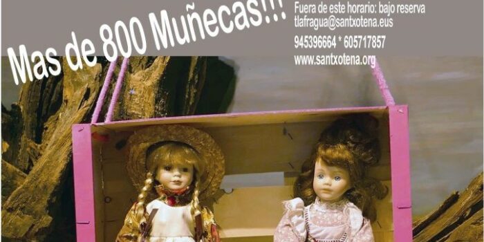 Desde Mariquita Pérez a Barbie: Las muñecas se adueñan del Museo Antotxena