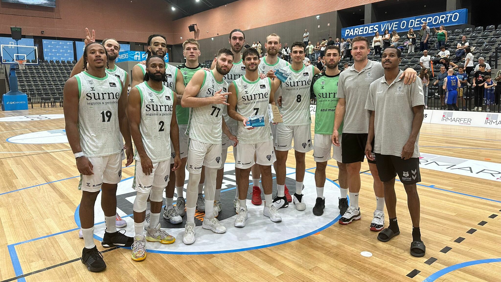 Buenas Sensaciones y torneo para los MIB en Portugal