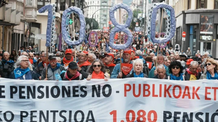 Movimiento de Pensionistas se manifestará durante la Aste Nagusia de Bilbao