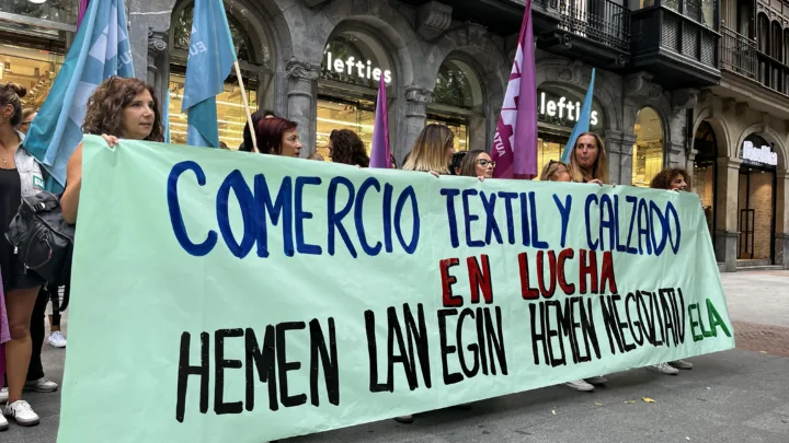 ELA se moviliza en contra de la estatalización del comercio textil
