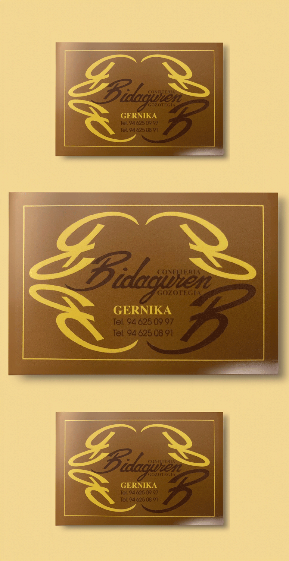 Banner de Bidaguren Gozotegia en Bilbao