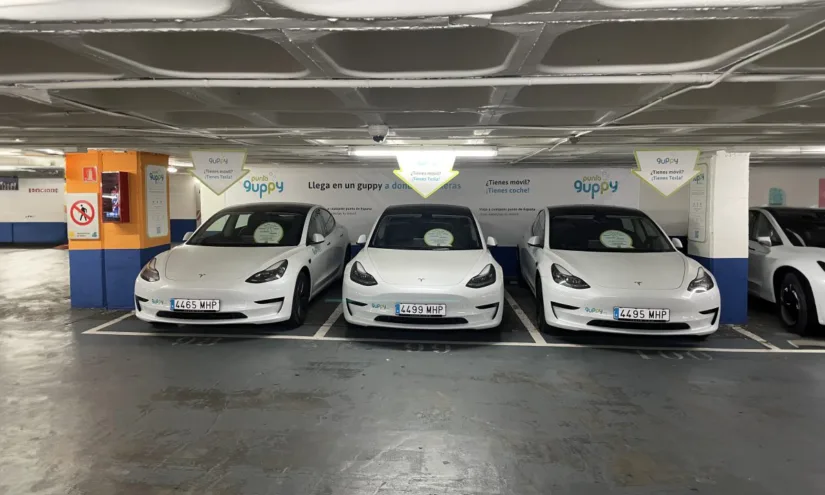 Alquilar coches eléctricos en Bilbao es posible con guppy