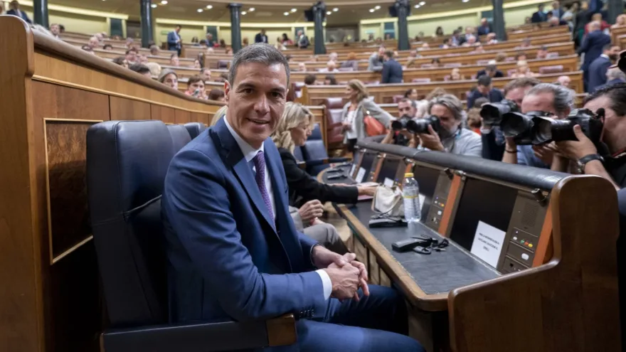 El Congreso acoge desde hoy el segundo debate de investidura de la legislatura, que Sánchez prevé superar con 179 votos