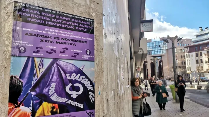 Marcha del 25N para «unir fuerzas feministas contra las violencias machistas»