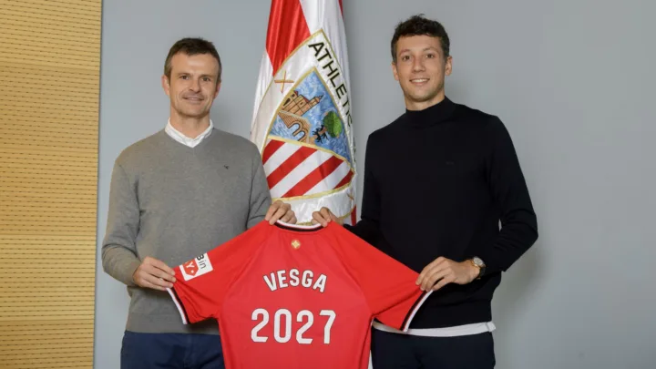 Vesga renueva con el Athletic Club hasta 2027