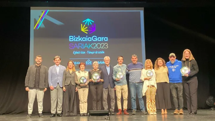 Entregados los BizkaiaGara Sariak 2023, premios de reconocimiento a la activación