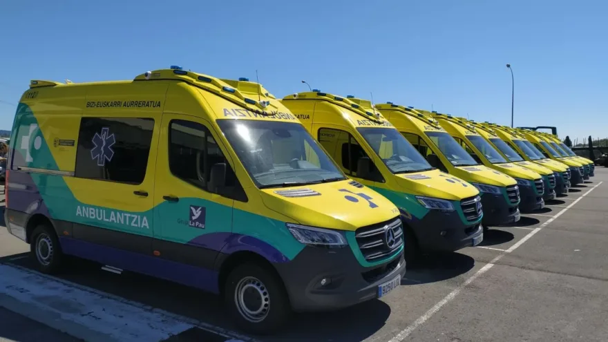 La Pau denuncia un nuevo sabotaje a una ambulancia del servicio urgente en Santurtzi
