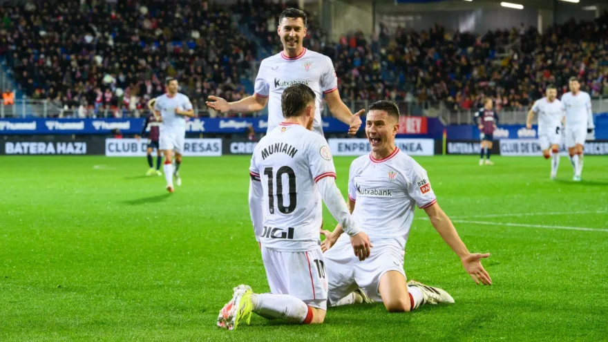El Athletic jugará los octavos de final tras superar al Eibar