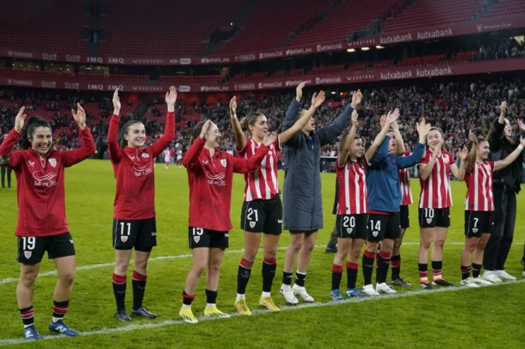 Un pragmático Athletic se mete en los cuartos de final de la Copa femenina