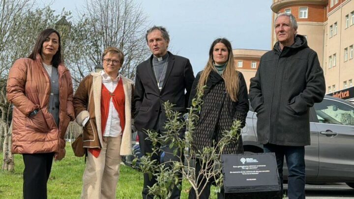 La Diócesis de Bilbao planta un olivo por las víctimas de abusos en la Iglesia