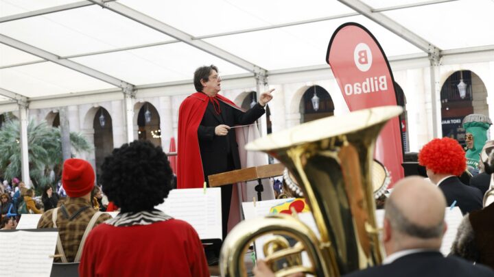 Bilbao ofrece hoy conciertos familiares y talleres infantiles en su programación de Carnaval