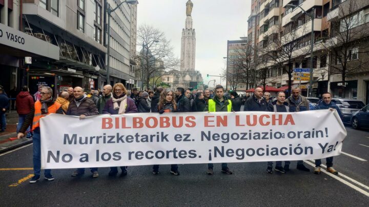 Bilbobus amenaza con huelgas de mayor calado