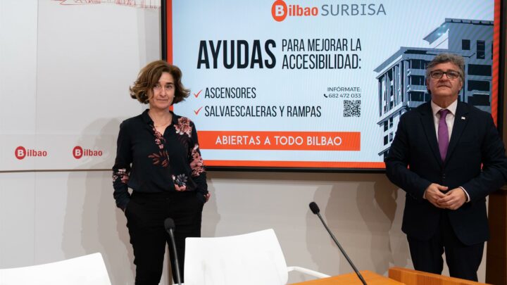 Bilbao destina 800.000 euros a la accesibilidad de la ciudad, que tiene 25.000 viviendas sin ascensor