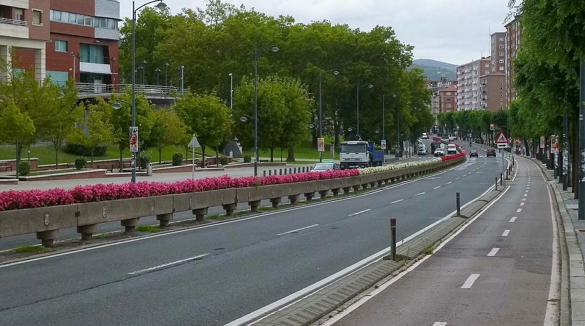 Bilbao cortará desde este miércoles un carril en la avenida Lehendakari